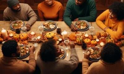 thanksgiving dinner with friends